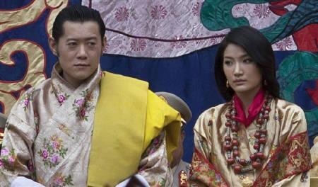 King Jigme Khesar Namgyel Wangchuck and Queen Jetsun Pema Wangchuck.