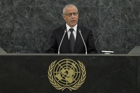 Libya Prime Minister Ali Zeidan