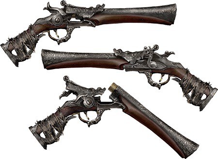 Hunter's Pistol in Bloodborne