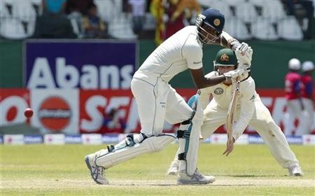 Angelo Mathews made a brilliant century against Pakistan. Reuters Angelo MAthews Sri Lanka