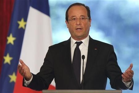 France's President Francois Hollande (Reuters) France's President Francois Hollande (Reuters)