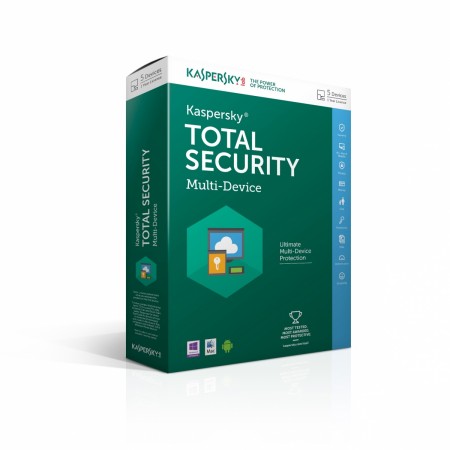 Kaspersky Total Security Multi device is a cross-platform security suite that supports up to five Android, iOS and Windows devices Kaspersky Total Security Multi device is a cross platform security suite supports up to 5 Android, iOS and Windows devices