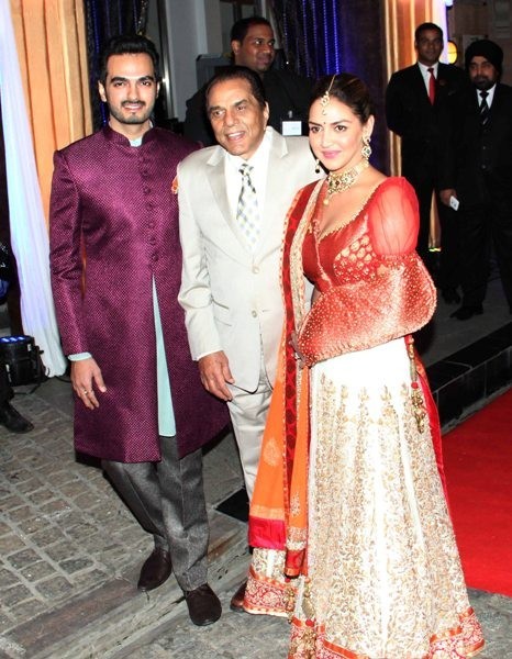 Grand Sangeet Ceremony at Ahana Deol-Vaibhav Vora Wedding [PHOTOS