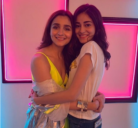 Ananya Panday and Alia Bhatt Ananya Panday and Alia Bhatt