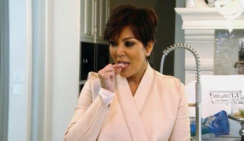 Kris Jenner eats marijuana gummy bears Kris Jenner eats marijuana gummy bears