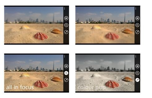 Nokia Refocus screen shot (Credit: Windows Phone app store) Nokia Refocus screen shot
