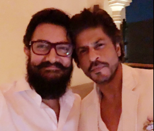Shah Rukh Khan and Aamir Khan Shah Rukh Khan and Aamir Khan