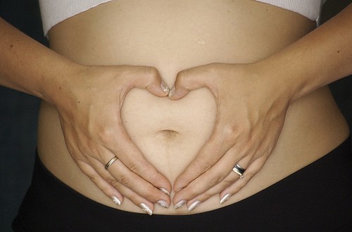 Pregnant tummy