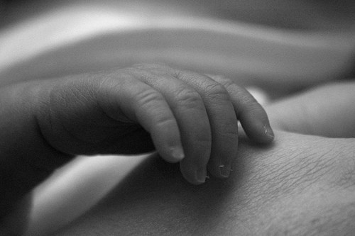 Baby hand