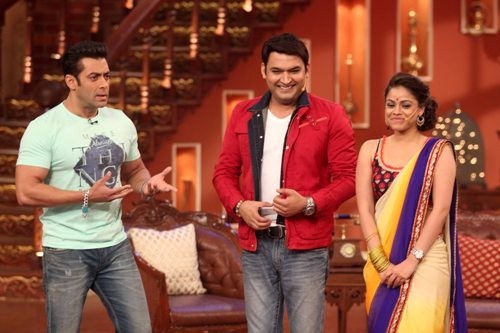 'Comedy Night With Kapil' casts to replace Salman Khan as 'Bigg Boss 8' host Salman Khan on'comedy Night With Kapil'