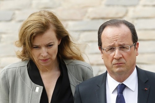 First lady Valérie Trierweiler with the President (Reuters) First lady Valérie Trierweiler with the President (Reuters)