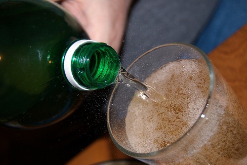Too much soft drinks and soda is not good for health. Soda-soft drink