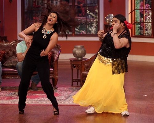 Daisy Shah on'comedy Night With Kapil' Daisy Shah on'comedy Night With Kapil'