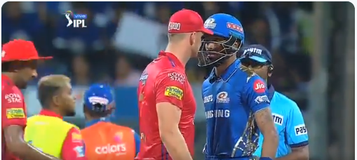 Hardik Pandya and Hardus Viljoen Hardus Viljoen and Hardik Pandya