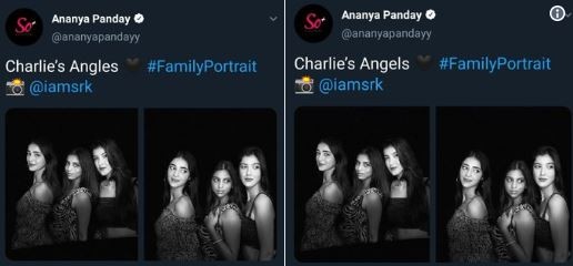 Ananya Panday tweet