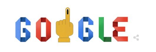 google doodle election