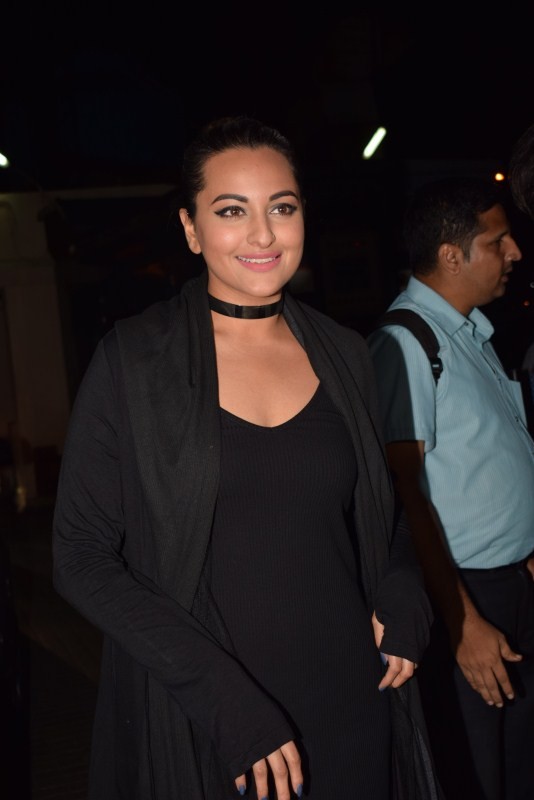 Juno Chopra attends 'Judwaa 2' screening with 'Ittefaq' actor Sonakshi