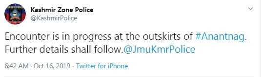 Kashmir police
