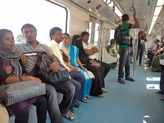 'namma Metro': 15-minute Ride From Byappanahalli To M.g. Road - Ibtimes 