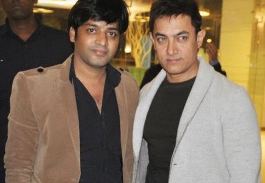 Dheeraj Sharma with Aamir Khan Dheeraj Sharma with Aamir Khan