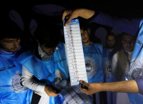 Tight security ensured Afghanistan's presidential election was held on Saturday in relative calm. Afghan elections