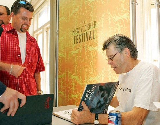 American Author Stephen King Signing copies in a file picture/Reuters American Author Stephen King Signing copies in a file picture/Reuters