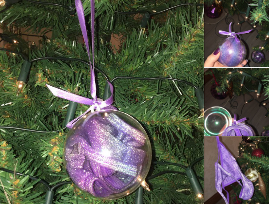 Alex took to Twitter to share the hilarious revelation, saying: christmas g-string