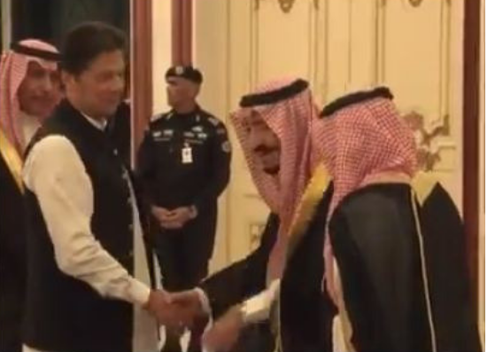 imran khan saudi king