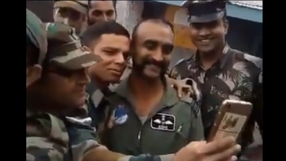 IAF pilot Abhinandan Varthaman met and interacted with his colleagues in Jammu and Kashmir. Abhinandan Varthaman