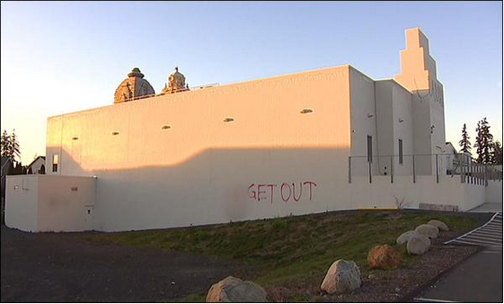 Seattle Hindu Temple Sprayed with Swastika, Hate Message on ...