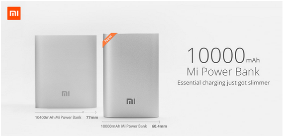 Xiaomi launches 10,000 mAh Power Bank in India Xiaomi launches 10,000 mAh Power Bank in India