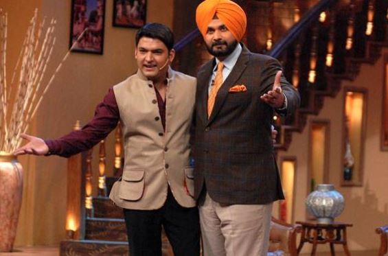 Kapil Sharma and Navjot Singh Sidhu Kapil Sharma and Navjot Singh Sidhu