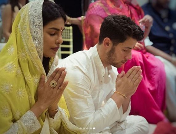 Priyanka Chopra and Nick Jonas engagement picture Priyanka Chopra and Nick Jonas engagement