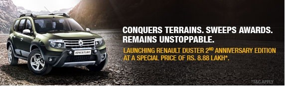 Renault Launches Duster Second Anniversary Edition in India; Price, Availability Details