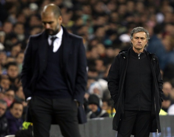 Pep Guardiola and Jose Mourinho did not see eye to eye when they were Barcelona and Real Madrid managers Pep Guardiola Jose Mourinho