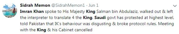 imran khan saudi king