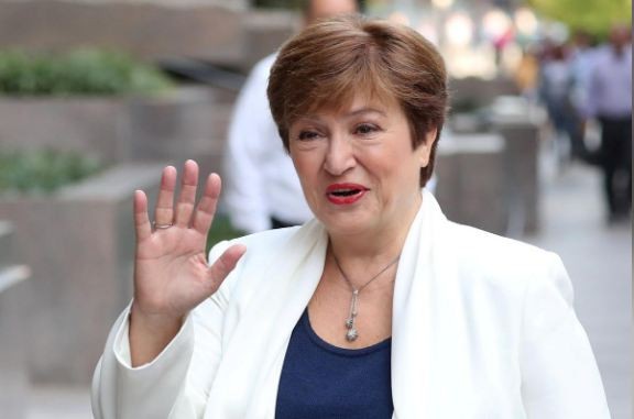 International Monetary Fund (IMF) Managing Director Kristalina Georgieva arrives for her first day in her new post at IMF headquarters in Washington, U.S. (Image: Reuters) Kristalina Georgieva