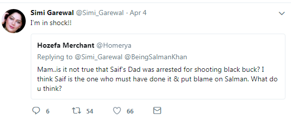 Simi Garewal tweet