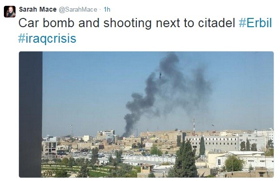 A car bomb targeting a government building has rocked the Iraqi Kurdish Capital, Irbil according to local media. A car bomb targeting a government building has rocked the Iraqi Kurdish Capital, Irbil according to local media.