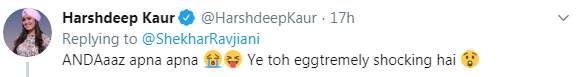 Shekhar Ravjiani eggs