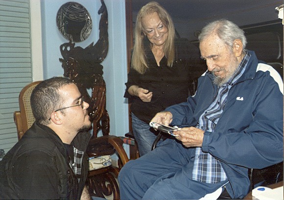 Former Cuban President Fidel Castro