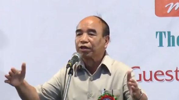 Mizo National Front leader Pu Zoramthanga Pu Zoramthanga