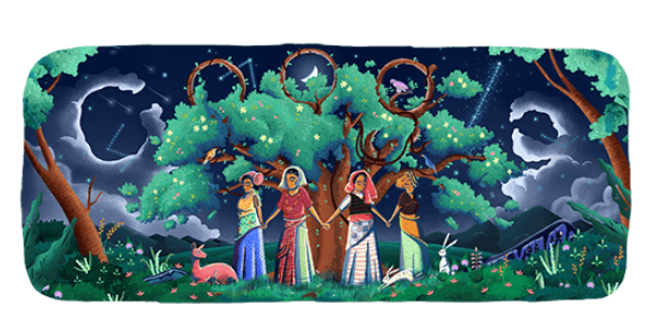 Chipko movement google doodle
