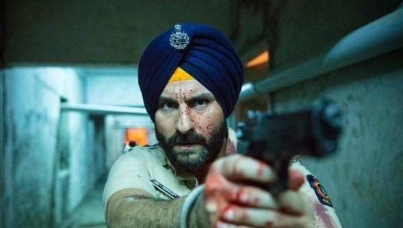 Saif Ali Khan's first look in Sacred Games Saif Ali Khan in Sacred Games