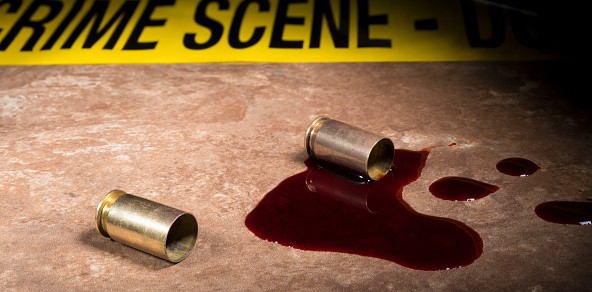 Murder crime scene