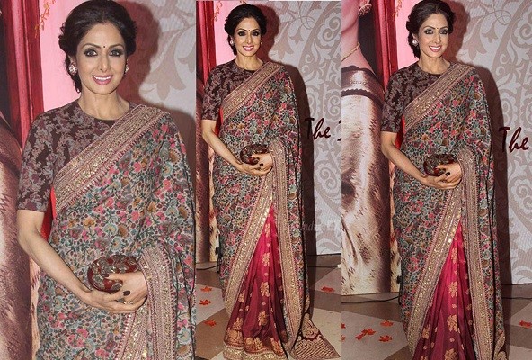 Sridevi in saree