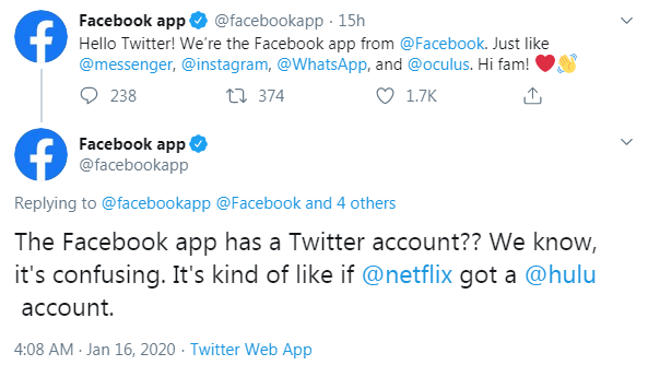 Facebook app joins Twitter, tries to be witty Facebook app joins Twitter, tries to be witty