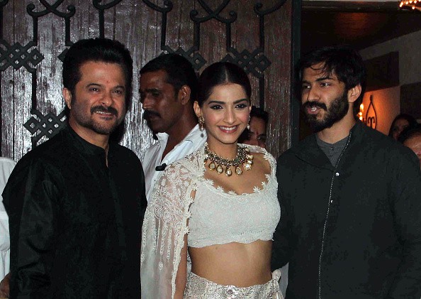 Anil Kapoor, Sonam Kapoor and Harshvardhan Kapoor Anil Kapoor, Sonam Kapoor and Harshvardhan Kapoor