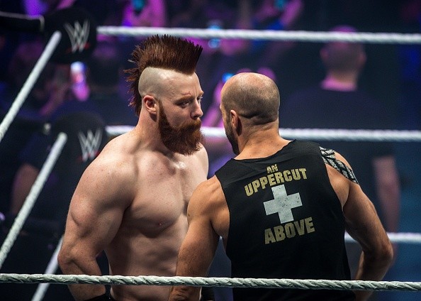 Sheamus and Cesaro. Extreme Rules 2017 results, Extreme Rules 2017, Cesaro, Sheamus, Jeff Hardy, Matt Hardy, Samoa Joe, Alexa Bliss