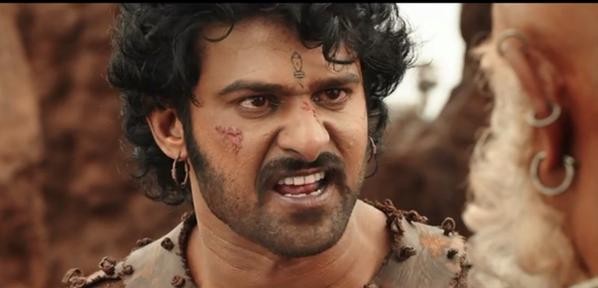 A screen shot from 'Baahubali' trailer. Baahubali